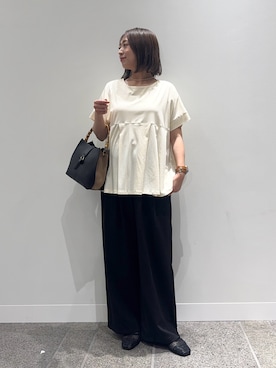 「アイテム（その他シューズ）」を使った、maikoさん（レディース・154cm）の夏コーディネート