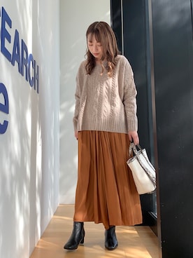 maikoさん（レディース・154cm）の秋コーディネート