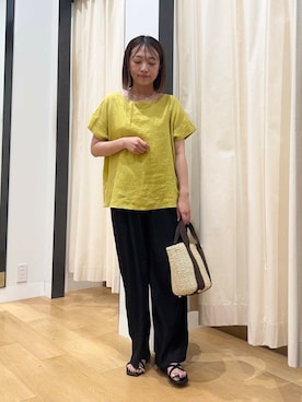 「154cm」｜maikoさん（レディース・154cm）の夏コーディネート
