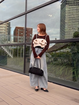 maikoさん（レディース・154cm）の秋コーディネート