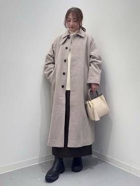 maikoさん（レディース・154cm）の冬コーディネート