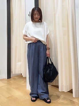 「154cm」｜maikoさん（レディース・154cm）の夏コーディネート