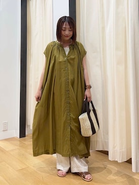「154cm」｜maikoさん（レディース・154cm）の夏コーディネート