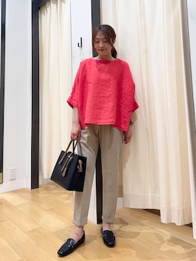 「154cm」｜maikoさん（レディース・154cm）の春コーディネート