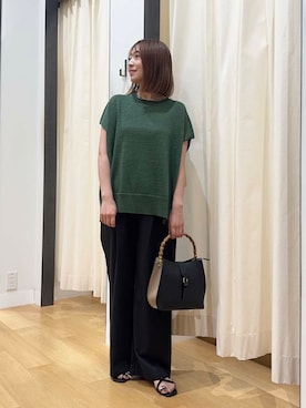 「ストレート×イエベ春」｜maikoさん（レディース・154cm）の夏コーディネート