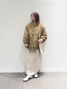 「アイテム（スウェット）」を使った、maikoさん（レディース・154cm）の秋コーディネート