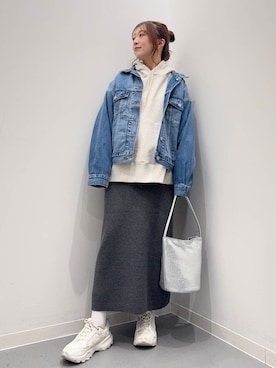 maikoさん（レディース・154cm）の冬コーディネート