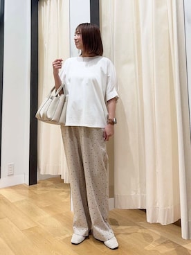 「低身長」｜「アイテム（その他シューズ）」を使った、maikoさん（レディース・154cm）の夏コーディネート