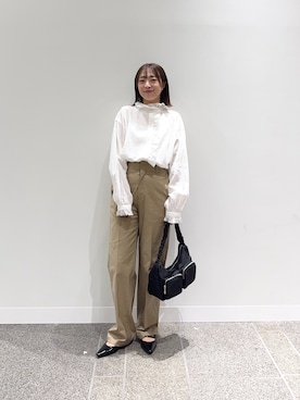 「URBAN RESEARCH（アーバンリサーチ）のアイテム」を使った、maikoさん（レディース・154cm）の秋コーディネート