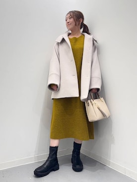 maikoさん（レディース・154cm）の冬コーディネート