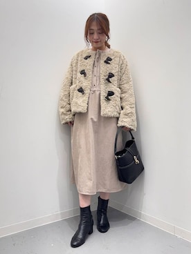 maikoさん（レディース・154cm）の冬コーディネート