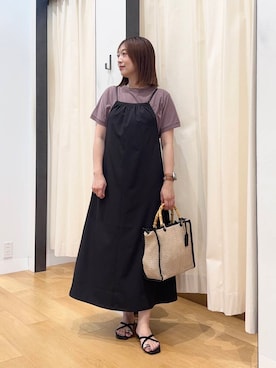 「154cm」｜maikoさん（レディース・154cm）の夏コーディネート