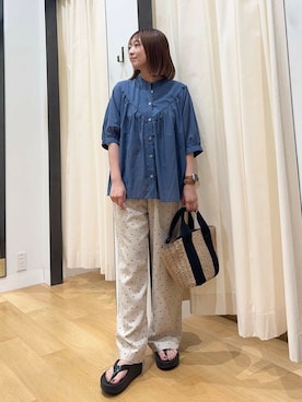 「154cm」｜maikoさん（レディース・154cm）の夏コーディネート