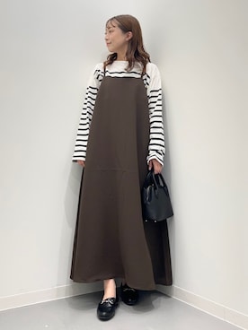 maikoさんの「ドライタッチキャミワンピース」を使ったコーディネート