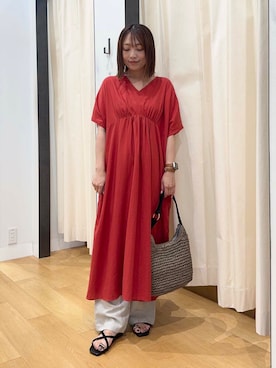 「154cm」｜maikoさん（レディース・154cm）の夏コーディネート