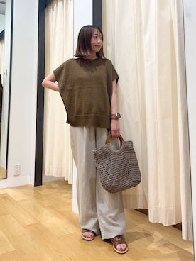 「154cm」｜maikoさん（レディース・154cm）の夏コーディネート