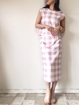 「M.deux」｜M.deux  STAFF３さん（レディース・157cm）の夏コーディネート