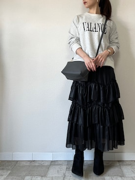 「M.deux（エムドゥ）のアイテム」を使った、M.deux  STAFF３さん（レディース・157cm）の秋コーディネート