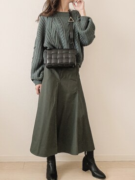 Yukiさん（レディース・162cm）の冬コーディネート