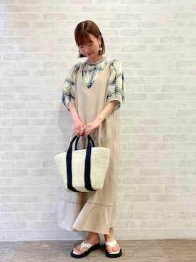 AKIRAさん（レディース・158cm）の夏コーディネート