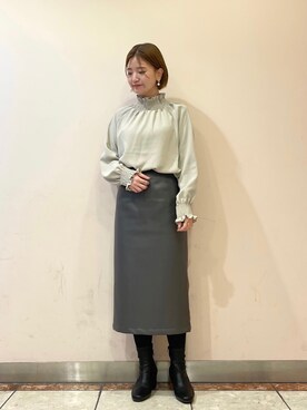 AKIRAさん（レディース・158cm）の冬コーディネート