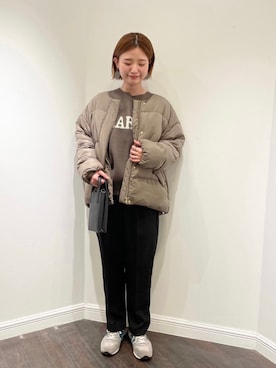 AKIRAさん（レディース・158cm）の冬コーディネート