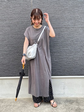 AKIRAさん（レディース・158cm）の夏コーディネート