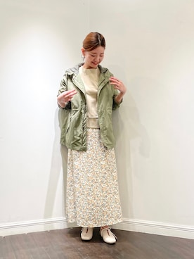 AKIRAさん（レディース・158cm）の春コーディネート