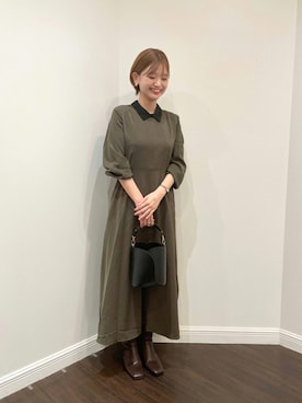 「クレリック」｜AKIRAさん（レディース・158cm）の秋コーディネート
