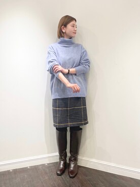 AKIRAさん（レディース・158cm）の冬コーディネート