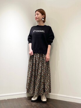 AKIRAさん（レディース・158cm）の冬コーディネート