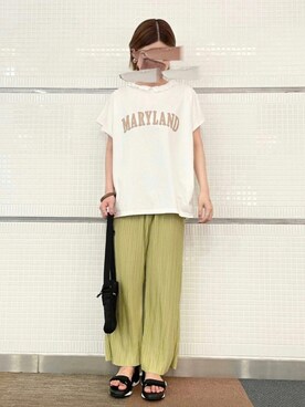 AKIRAさん（レディース・158cm）の夏コーディネート