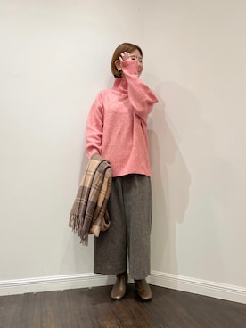 AKIRAさん（レディース・158cm）の秋コーディネート