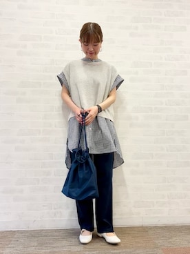 AKIRAさん（レディース・158cm）の夏コーディネート