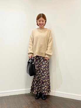 AKIRAさん（レディース・158cm）の冬コーディネート