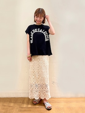 AKIRAさん（レディース・158cm）の夏コーディネート