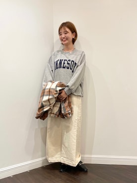 AKIRAさん（レディース・158cm）の秋コーディネート