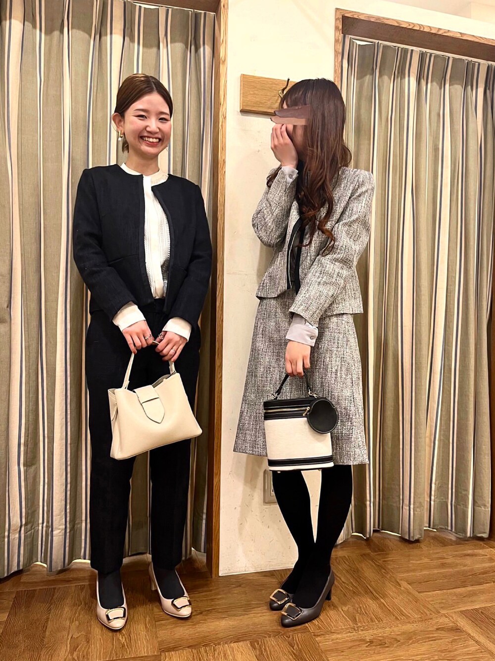 新品未使用Te chichi 杢ツイードノーカラージャケット Te chichi（テチチ）の「杢ツイードノーカラージャケット（ノー