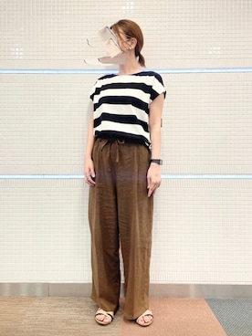 AKIRAさん（レディース・158cm）の夏コーディネート