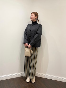 AKIRAさん（レディース・158cm）の冬コーディネート