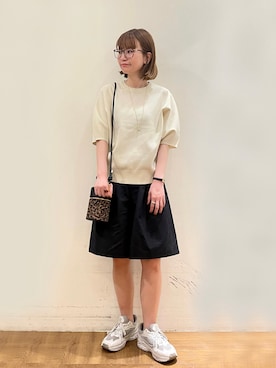 「Te chichi（テチチ）のアイテム（その他）」を使った、AKIRAさん（レディース・158cm）の春コーディネート