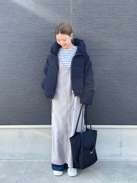 AKIRAさん（レディース・158cm）の冬コーディネート