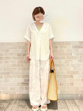 AKIRAさん（レディース・158cm）の夏コーディネート