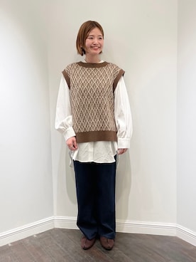 AKIRAさん（レディース・158cm）の冬コーディネート