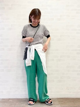 AKIRAさん（レディース・158cm）の夏コーディネート