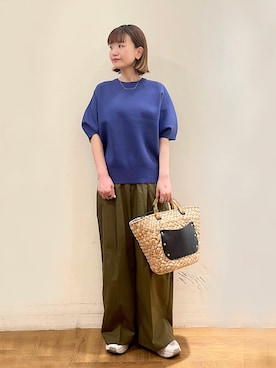 「Te chichi（テチチ）のアイテム（その他）」を使った、AKIRAさん（レディース・158cm）の春コーディネート