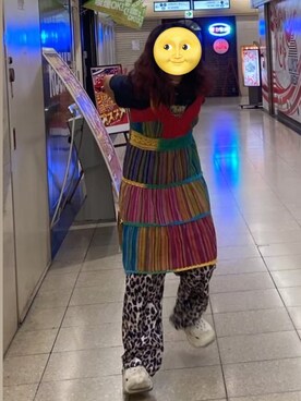 「アイテム（ワンピース、その他）」を使った、mim さん（レディース・165cm）の秋コーディネート