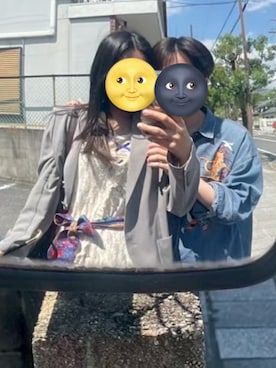 「アイテム（オールインワン・サロペット）」を使った、mim さん（レディース・165cm）の秋コーディネート