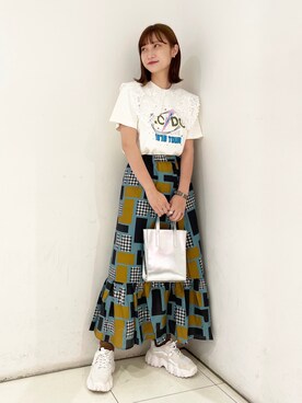 nanaさん（レディース・163cm）の夏コーディネート