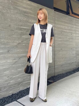 モノトーンコーデ の人気ファッションコーディネート Wear